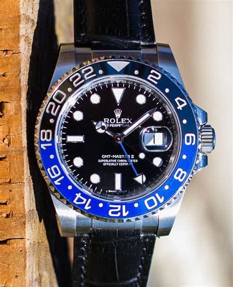 rolex gmt 2 leather strap|leather strap for Rolex watch.